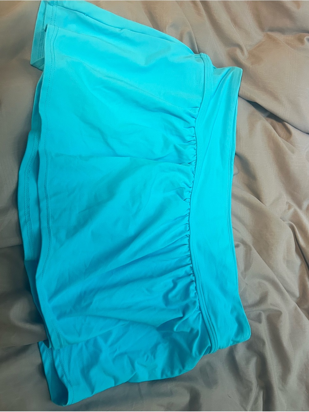 Anne Cole Turquoise Swim Skirt Coverup